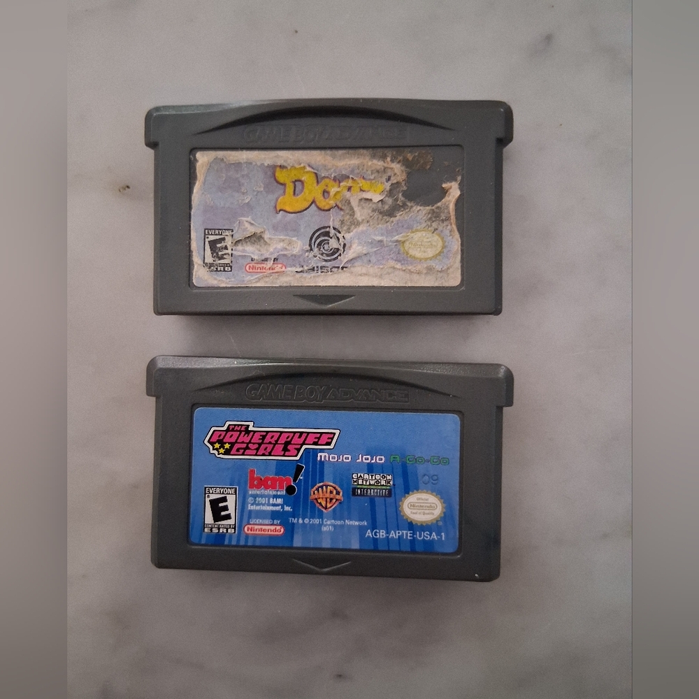Bundle of 2 Game Boy Advance Games – Dogz & Powerpuff Girls Mojo Jojo A Go-Go